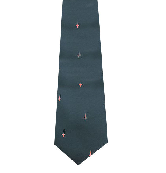 45 Commando (red dagger motif) Polyester Tie