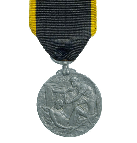 Edward Medal 1st Class Mines GV Sovereign