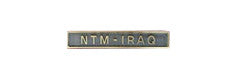 Miniature NATO NTM Iraq Clasp Only