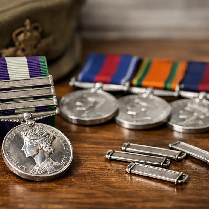 Medal Clasps Meaning on British Campaign Medals