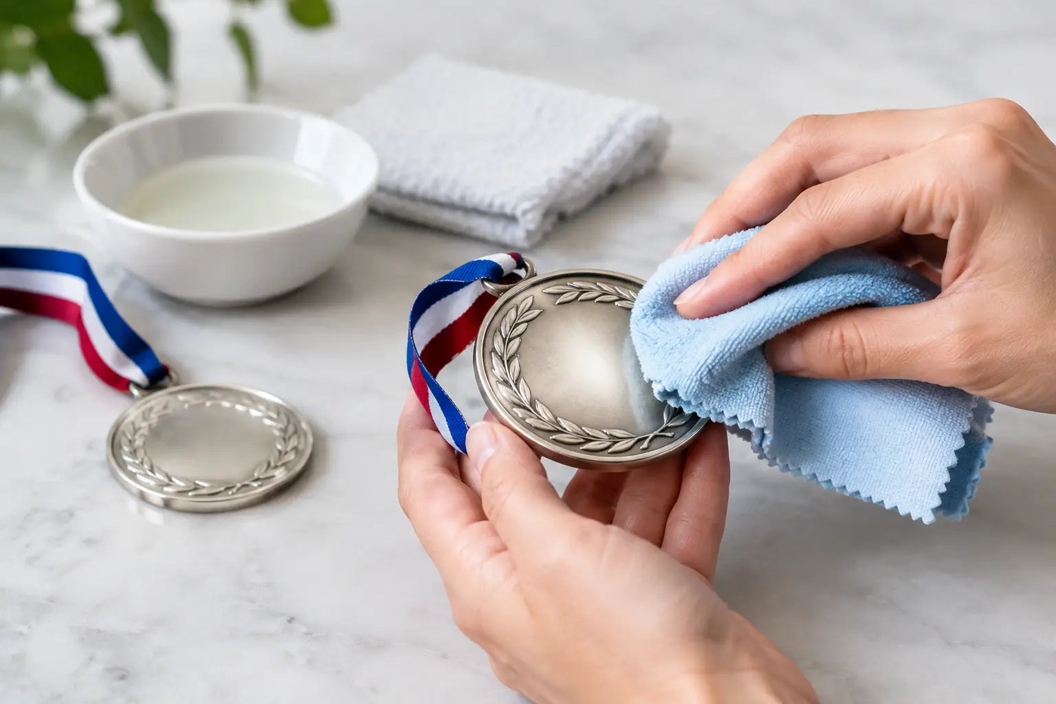 How to Polish Silver Medals Without Damage