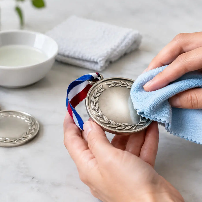 How to Polish Silver Medals Without Damage