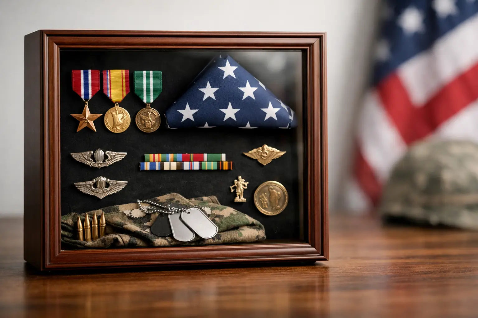 Military Shadow Box Ideas for Medals and Memories