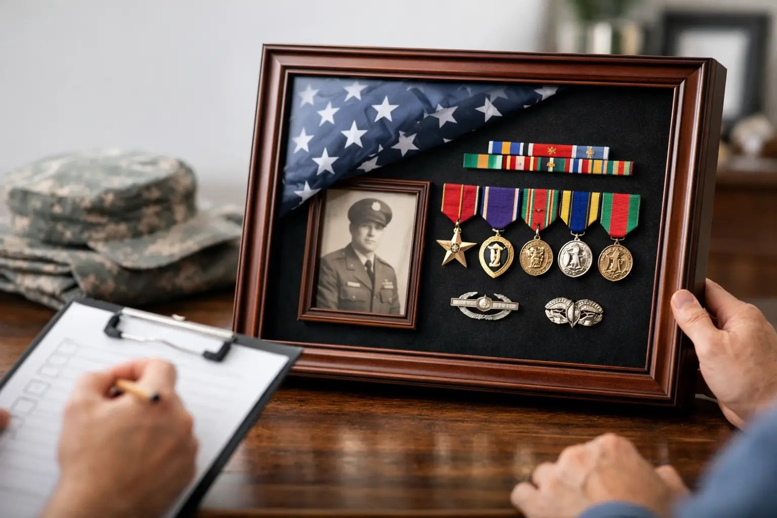 Military Medal Framing Review Checklist for Families