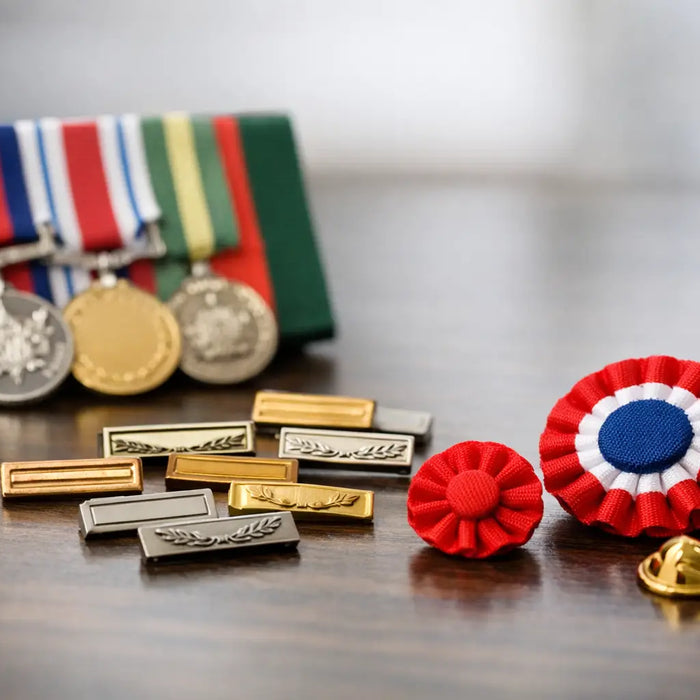 Medal Clasps and Rosettes for Correct Wear