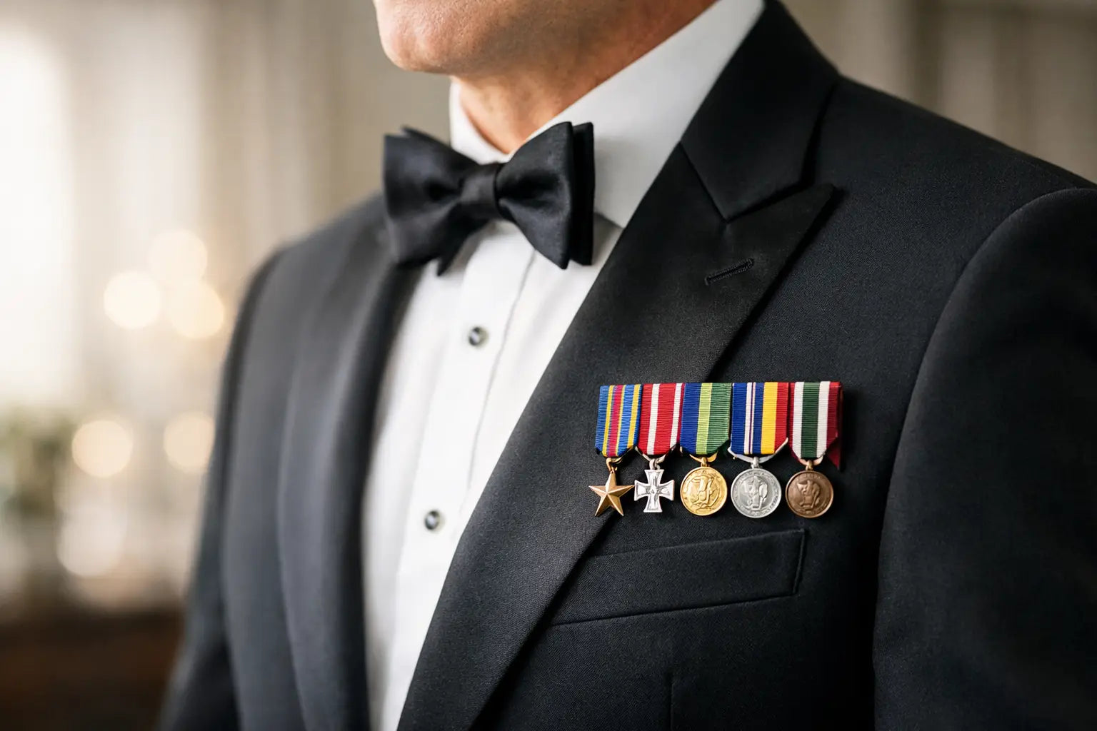 How to Wear Miniature Medals on Formal Dress