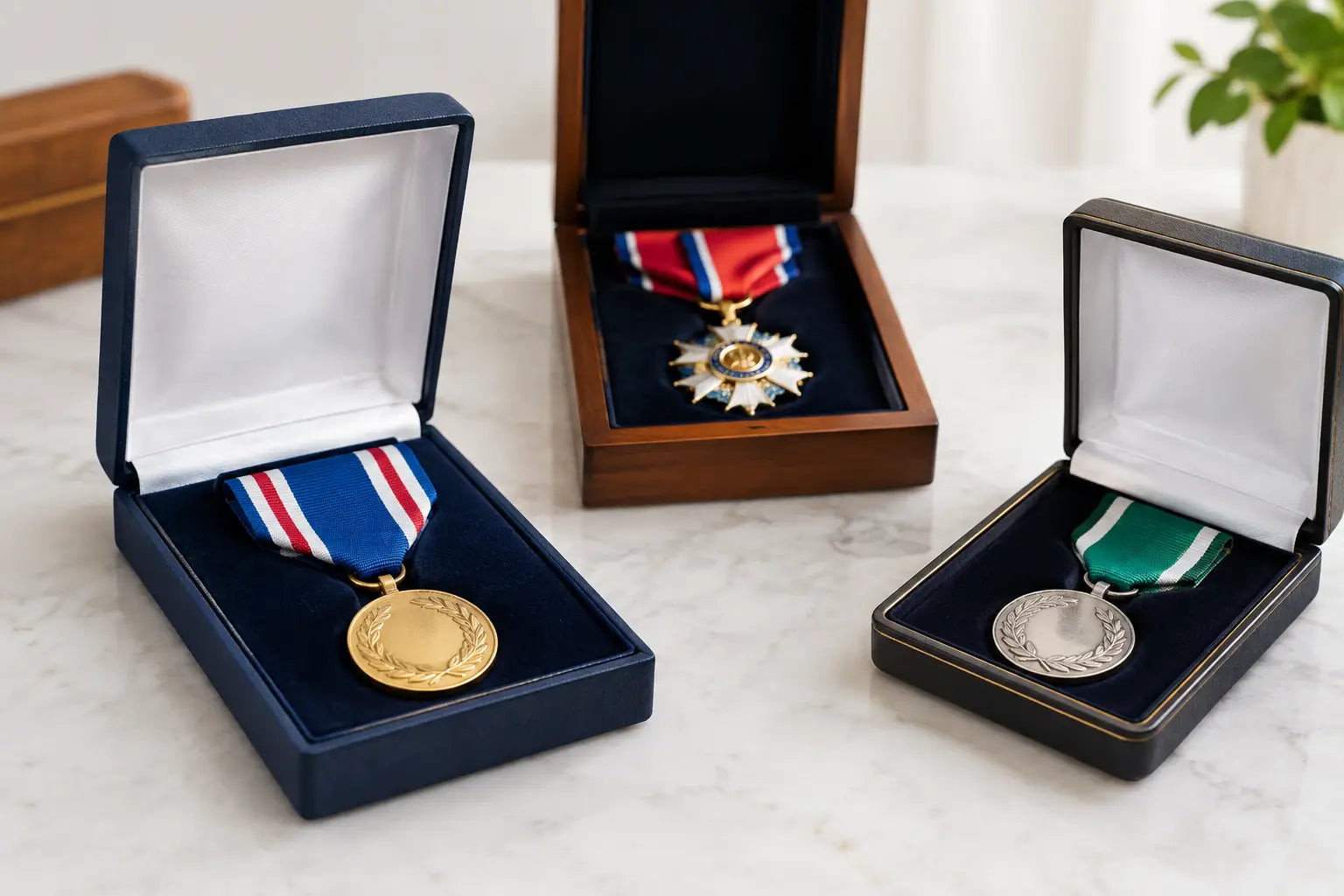 Presentation Boxes for Medals and Honours