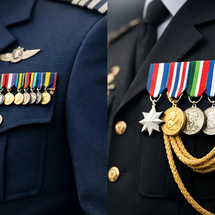 Miniature Medals vs Full Size: Which to Wear