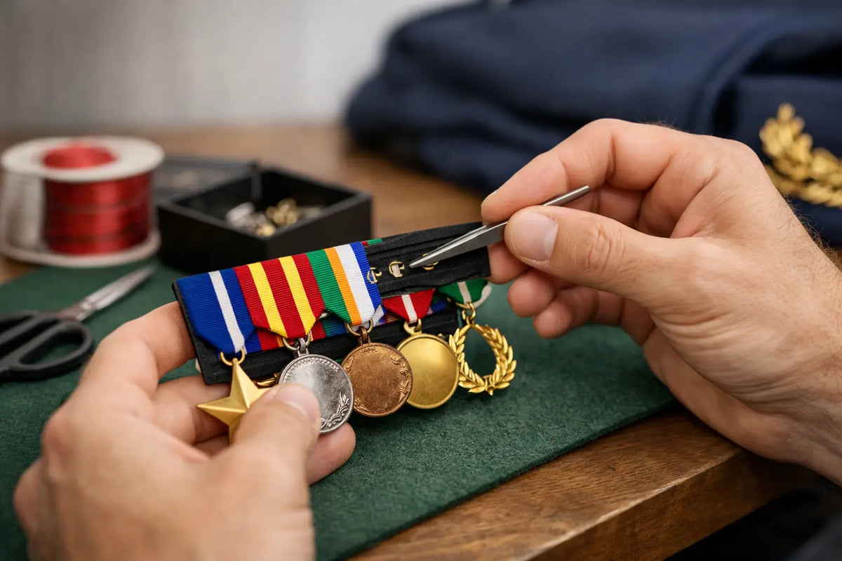 How to Mount Medals Correctly — Empire Medals