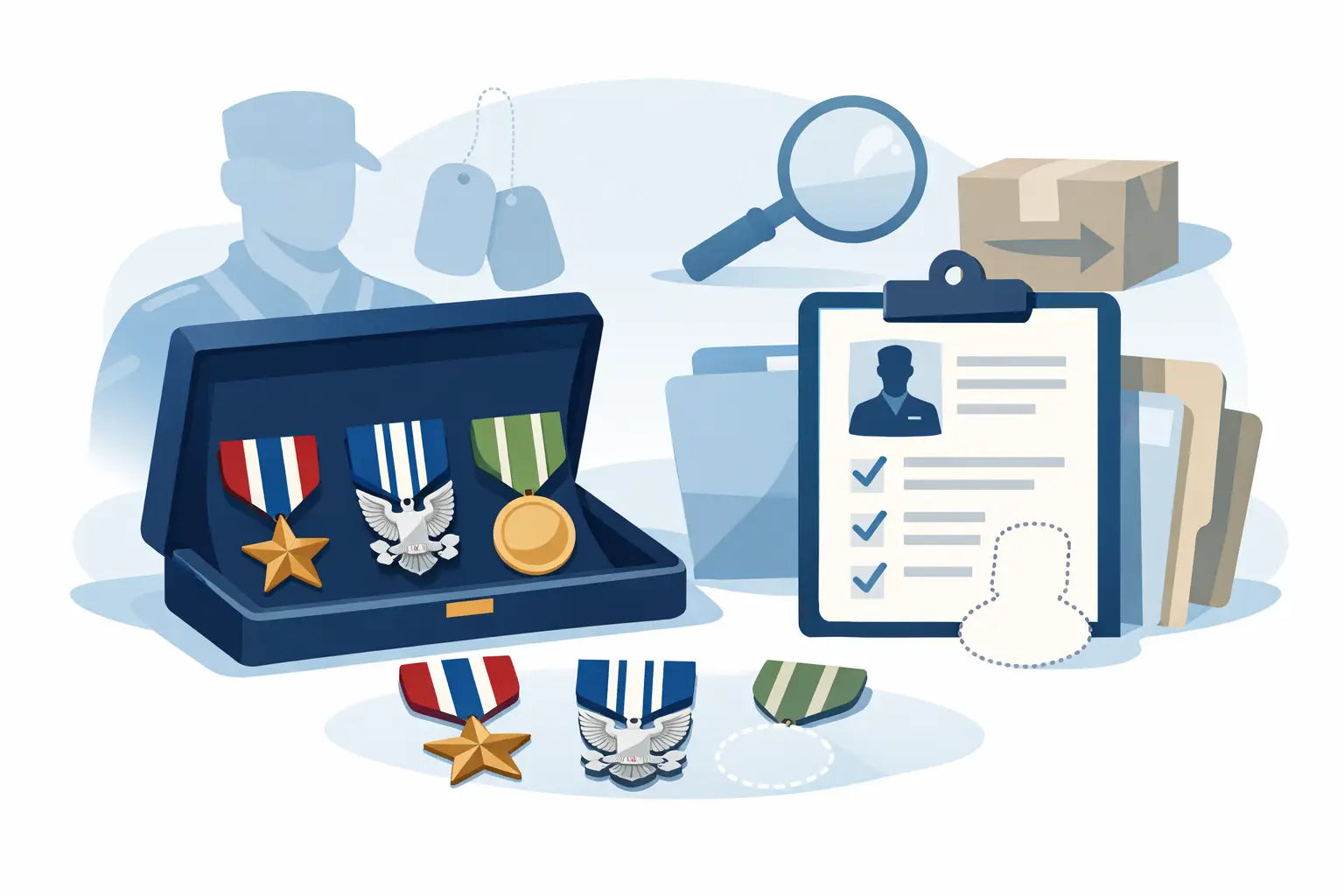 How to Replace Lost Military Medals