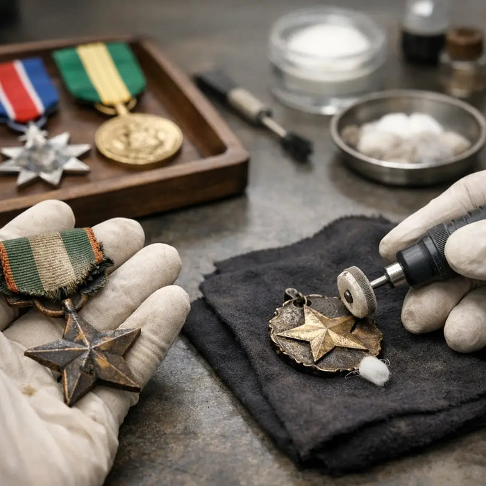 Can Military Medals Be Restored Properly?