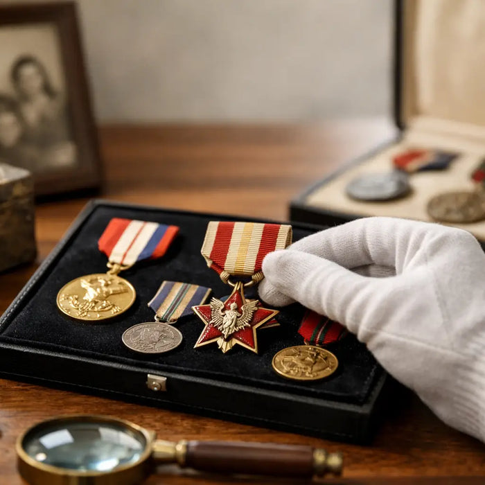 How to Preserve Family Medals for the Future