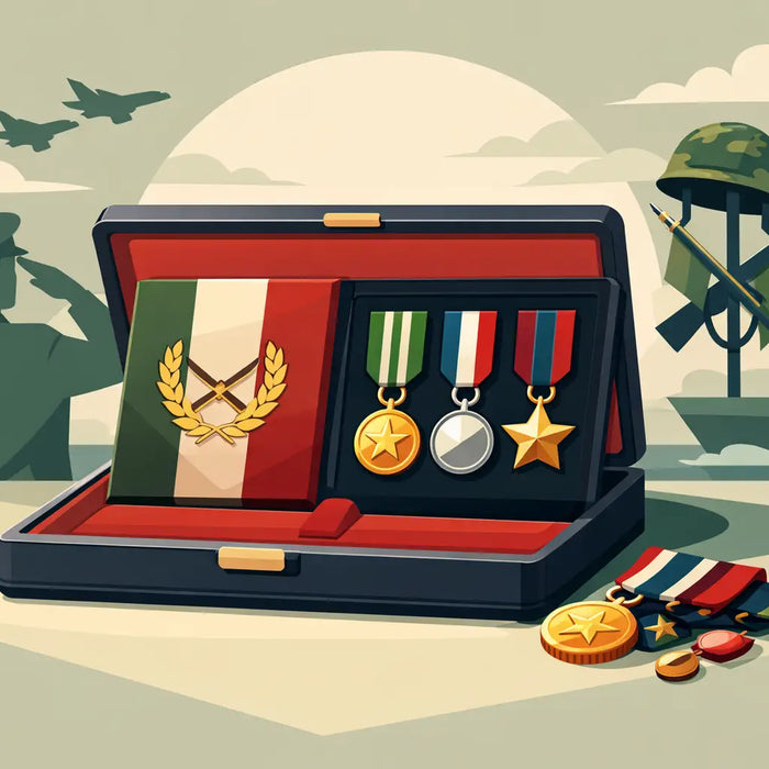 Choosing a Military Colours Medal Case