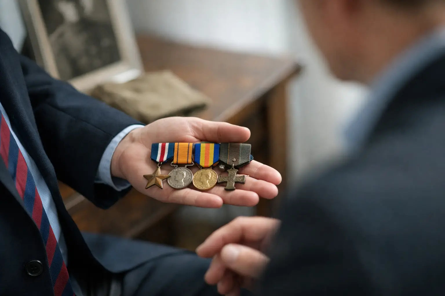 Who Can Wear Inherited Medals?
