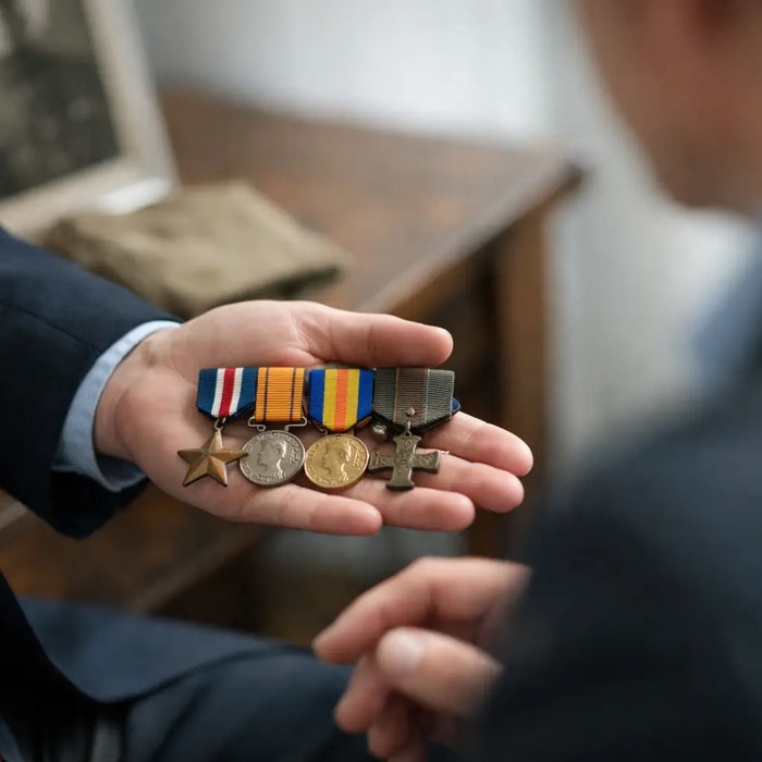 Who Can Wear Inherited Medals?