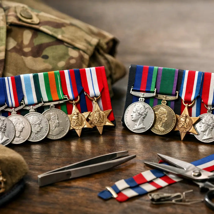 British Army Medal Sets: Wearing and Mounting