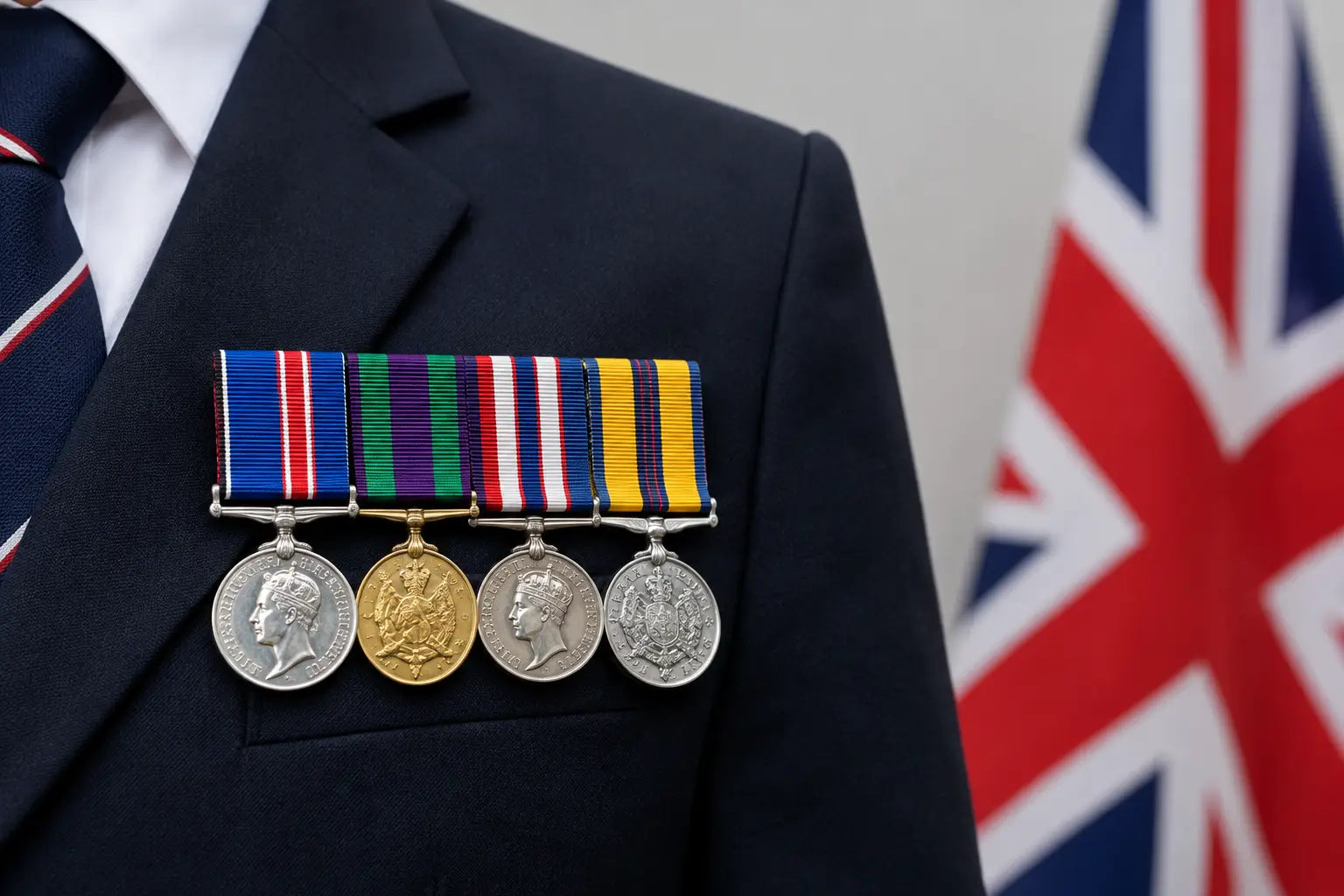 British Medal Ribbon Bars and Correct Wear