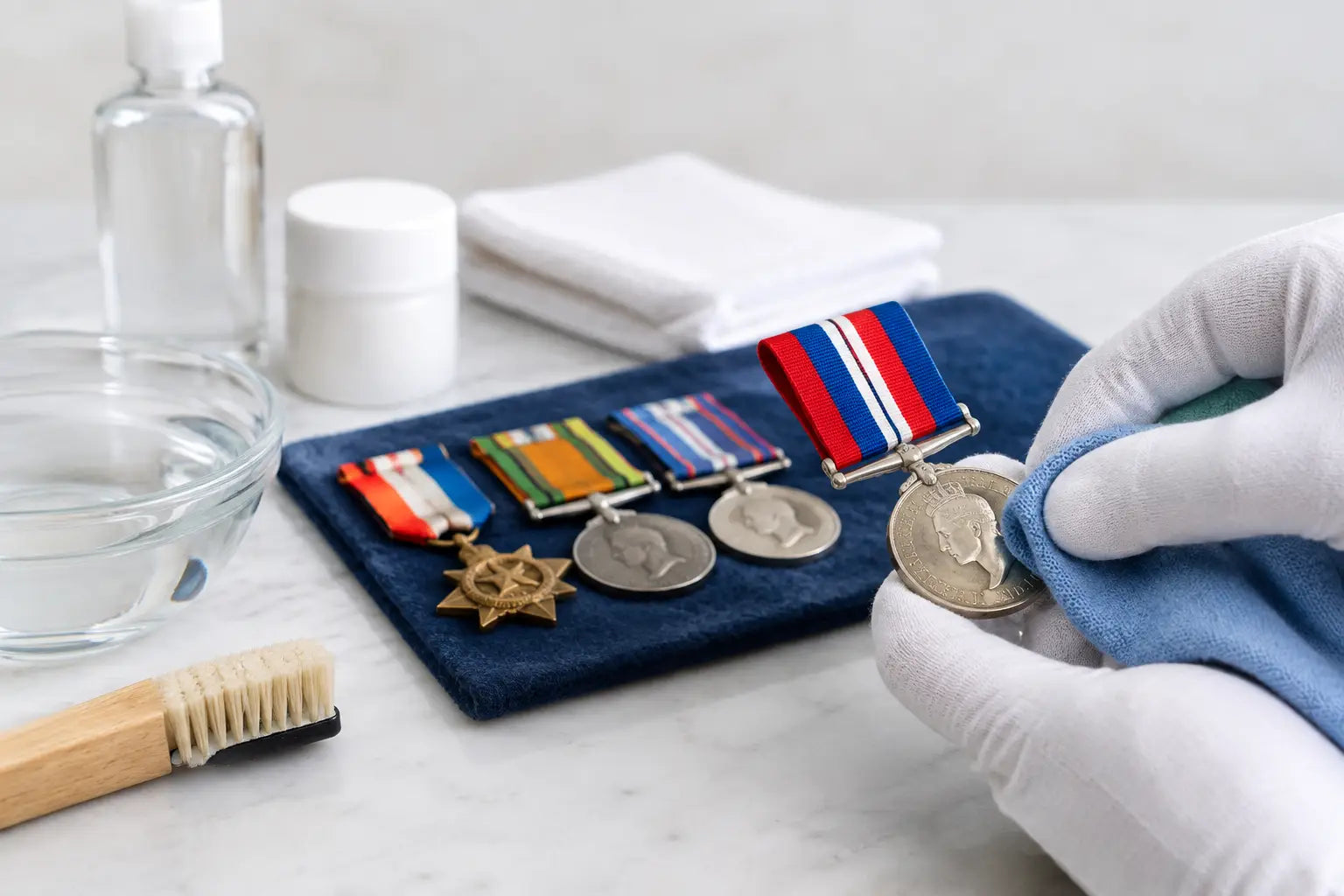 Best Medal Cleaning Products for British Medals
