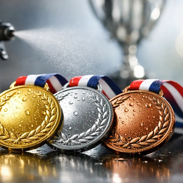 Stay Bright Coating Medals for Lasting Protection