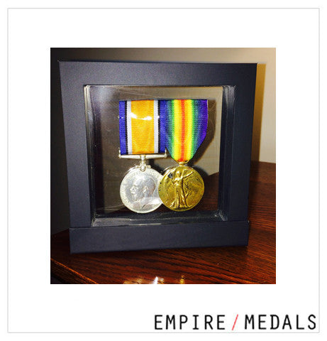 Freestanding Medal Display Frames