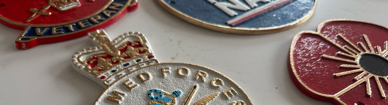Military Veteran Plaques | RAF, Army & Navy Wall Plaques
