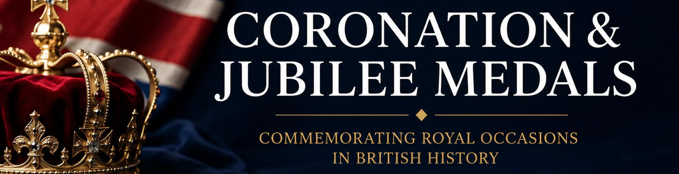 coronation and jubilee medal banner