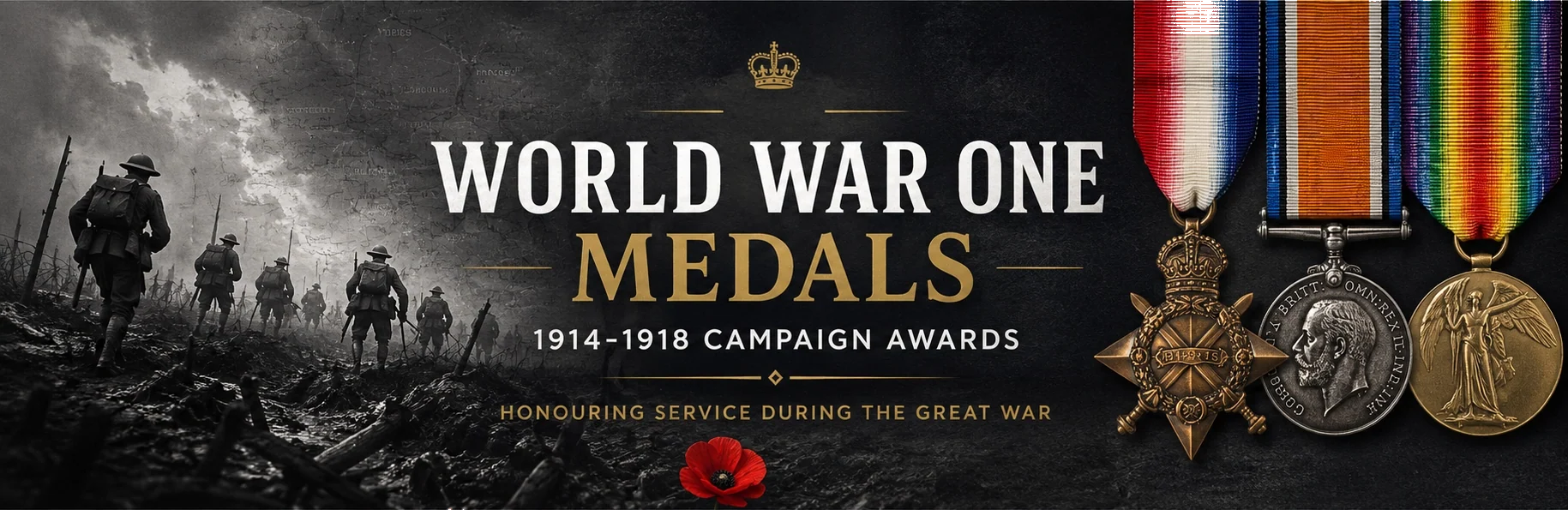 WW1 Medals | World War One Medals & Ribbons — Empire Medals