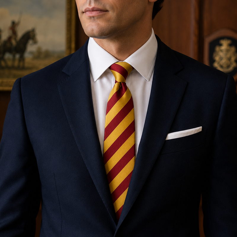 11th Hussars (Prince Albert's Own) Silk Tie