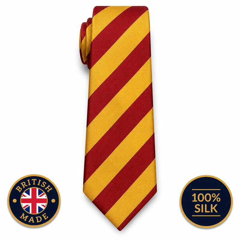 11th Hussars (Prince Albert's Own) Silk Tie