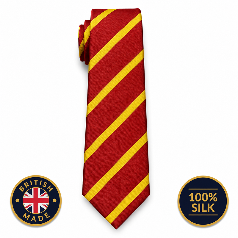 12th Royal Lancers (Prince of Wales's) Silk Tie