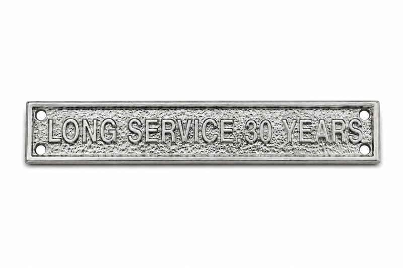 Police, Fire & Ambulance Long Service Full Size Medal Clasp – 30 Years
