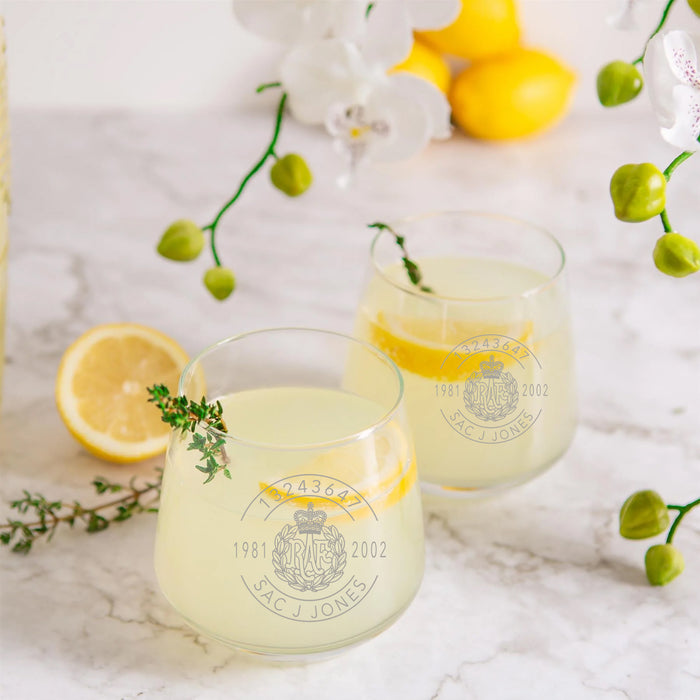 Military Engraved Whisky Glass – LAV Lal 345ml