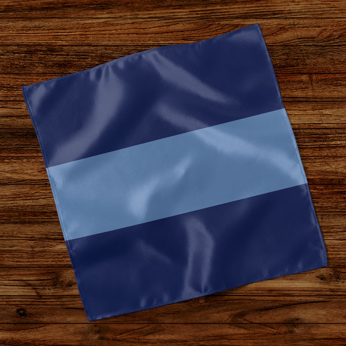 Army Air Corps military pocket square in official regimental colours