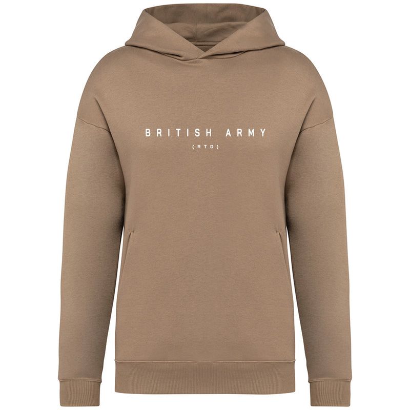 Personalised Military Service & Regiment Oversized Hoodie