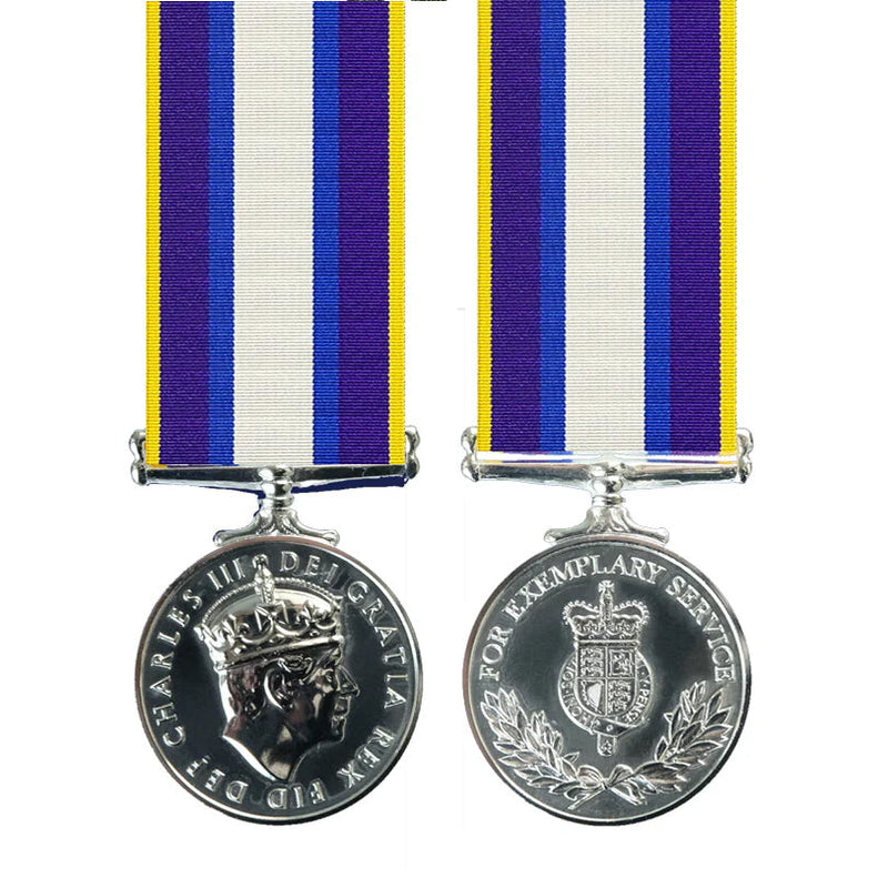 Border Force and Immigration Enforcement Miniature Medal King Charles III