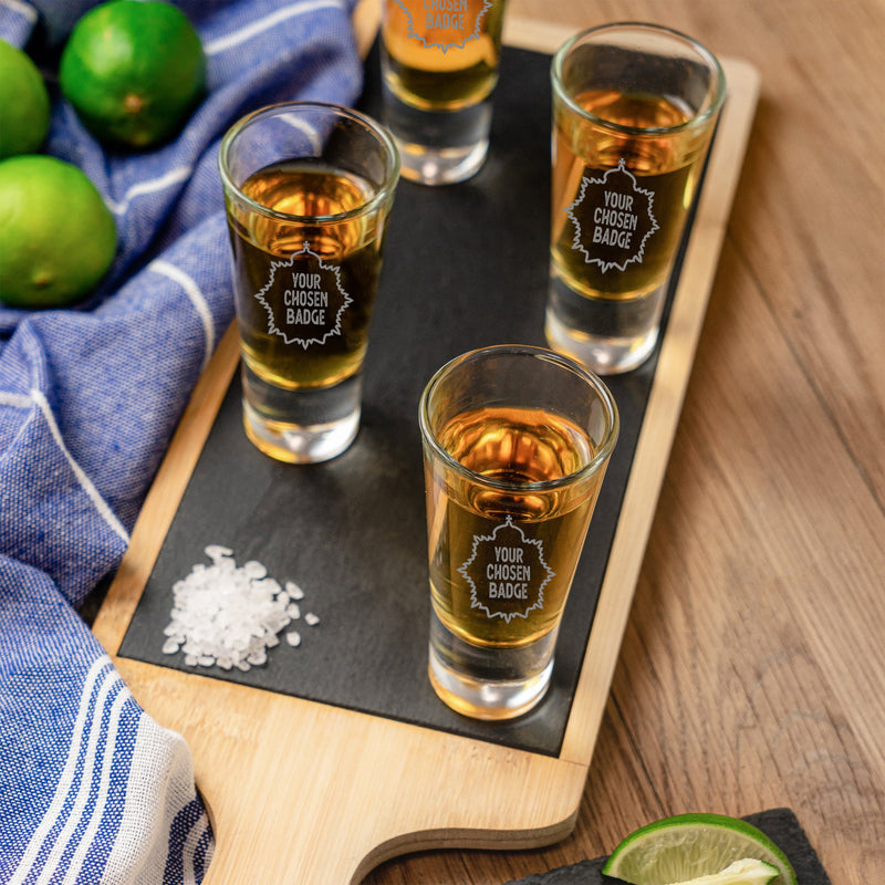 Military Engraved Liqueur / Espresso Glass – Bormioli Rocco Ypsilon 70ml
