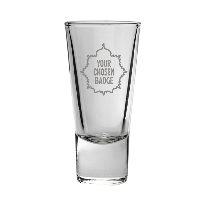 Military Engraved Liqueur / Espresso Glass – Bormioli Rocco Ypsilon 70ml