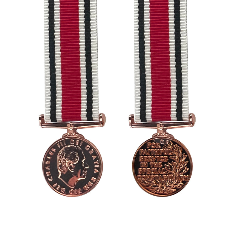 King Charles III Special Constabulary Miniature Medal
