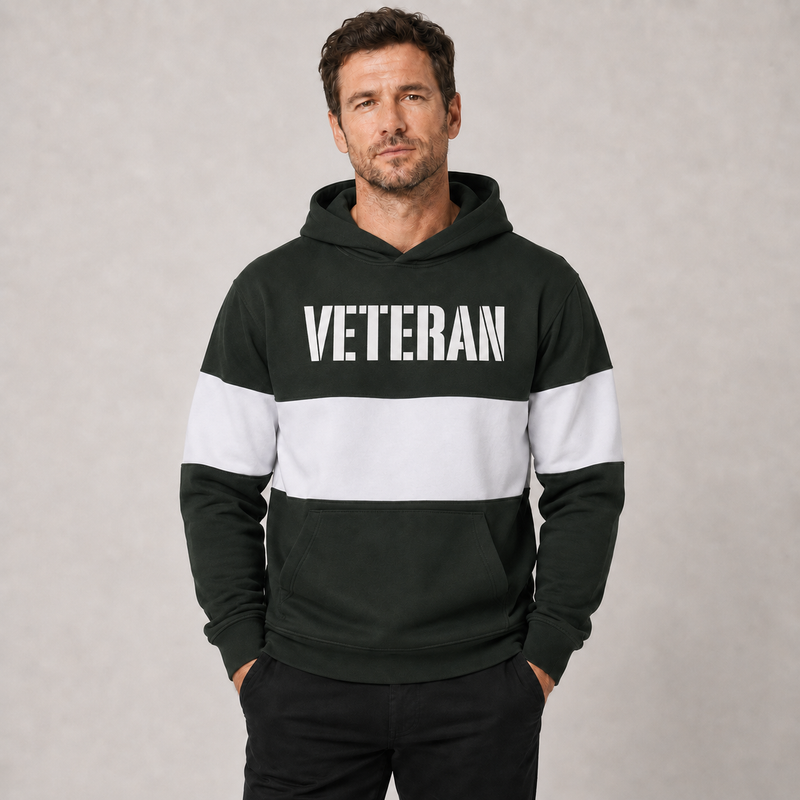 Heavyweight Panelled Hoodie