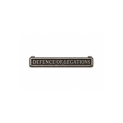 Defence of Legations on a white background