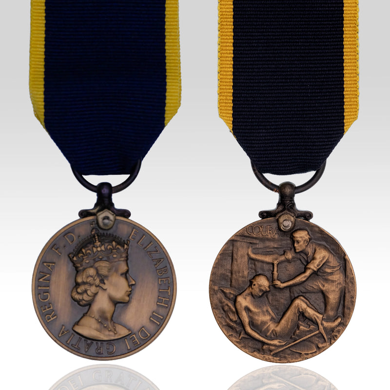Edward Medal 2nd Class Mines EIIR Sovereign