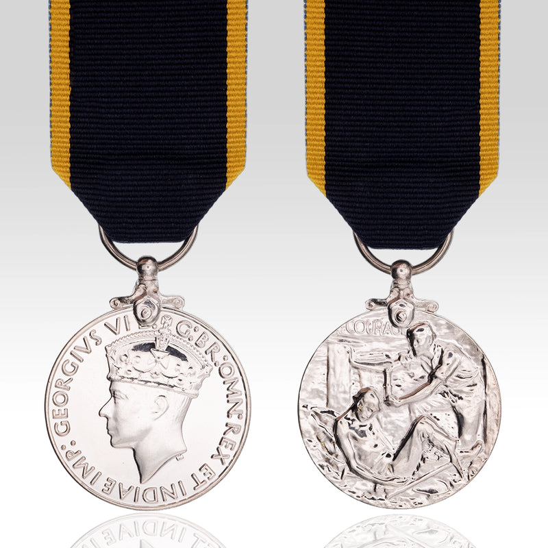 Edward Medal 1st Class Mines GVI Sovereign