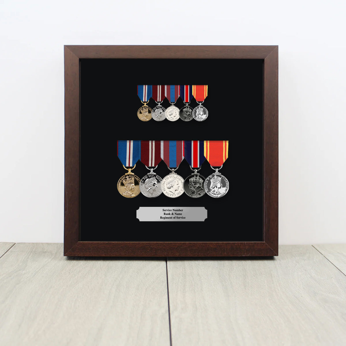 Medal Display Case for Full Size & Miniature Medals — Empire Medals