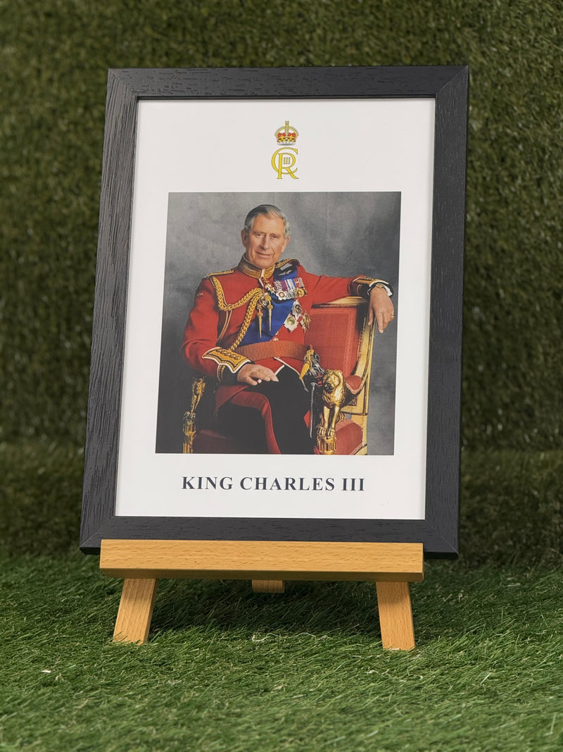 King Charles III Decorative Wall Posters A3, A4 and A5 sizes