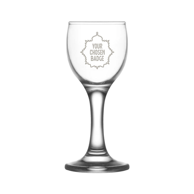 Military Engraved Stemmed Liqueur / Schnapps Glass – LAV Misket 55ml