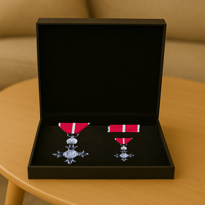 MBE Medal Presentation Set – Military or Civilian