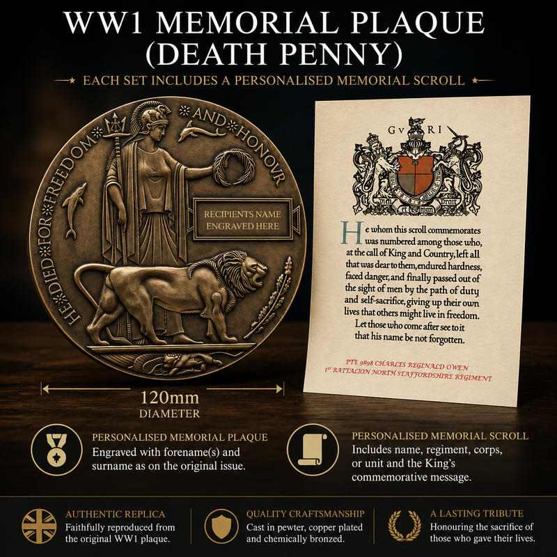Framed Memorial Penny