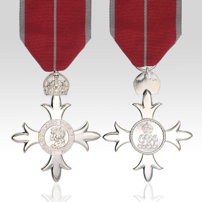 replica military mbe and ribbon
