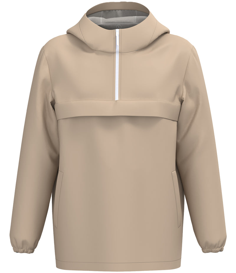 Unisex Waterproof 1/4 Zip Windbreaker