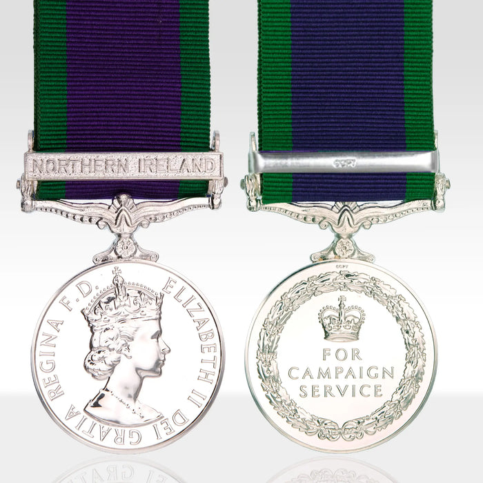 the general service medal full size front and reverse hanging image